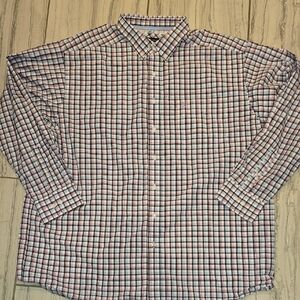 Ariat Men's Plaid Shirt - Blue, Red, and White
